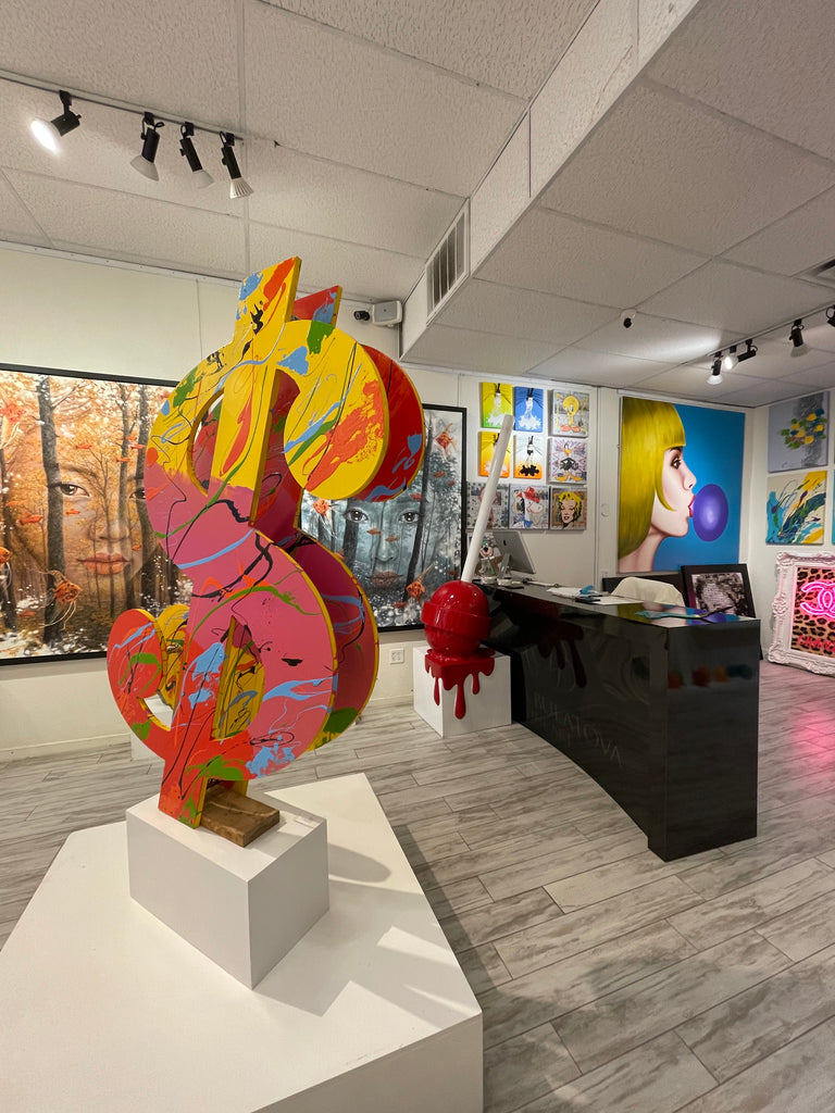 Laguna Beach CA Fine Art Studio Contemporary Modern Vibrant Collection Launched