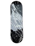 "Abstract Skateboard V (Black & White)"