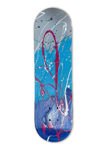 "Abstract Skateboard II (Colorful)"