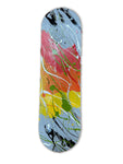 "Abstract Skateboard III (Red Orange Yellow)"