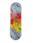 Abstract Skateboard IV (Red, Orange, Yellow)