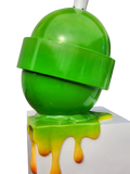 Large Green/Yellow Ombre Lollipop
