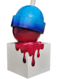 Blue/Pink Ombre Lollipop
