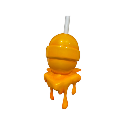 Orange Medium Lollipop