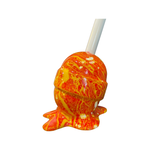 Orange/Yellow Small "Sweet Life" Lollipop