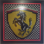 "Ferrari" Screw Art