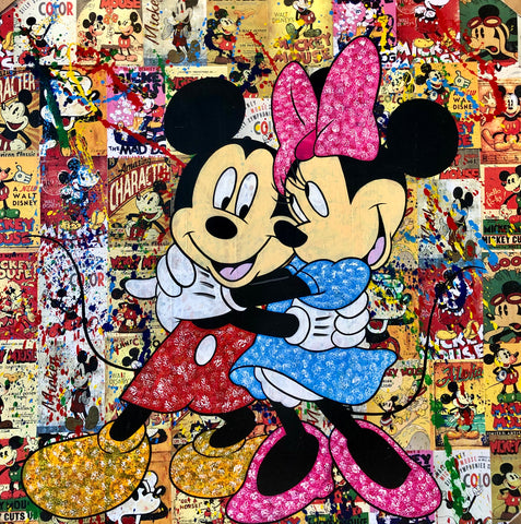 Mickey and Minnie "LOVE"