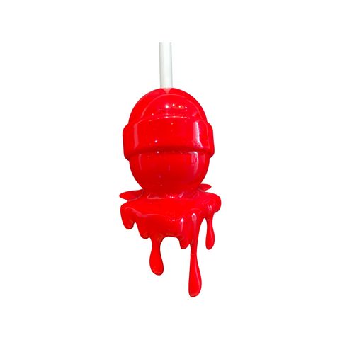 Red Medium "Sweet Life" Lollipop