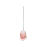 White/Pink Flat Medium "Sweet Life" Lollipop