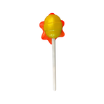 Yellow/Orange Small "Sweet Life" Lollipop