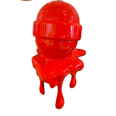Bright Red Medium "Sweet Life" Lollipop