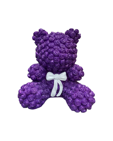 Purple Flower Bear