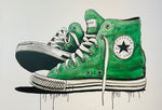 "Green Converse"