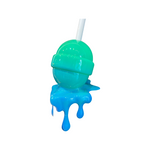 Green/Blue Medium "Sweet Life" Lollipop